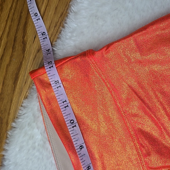 Heroine Sport Orange Athletic Leggings, Womens Medium - Picture 5 of 10